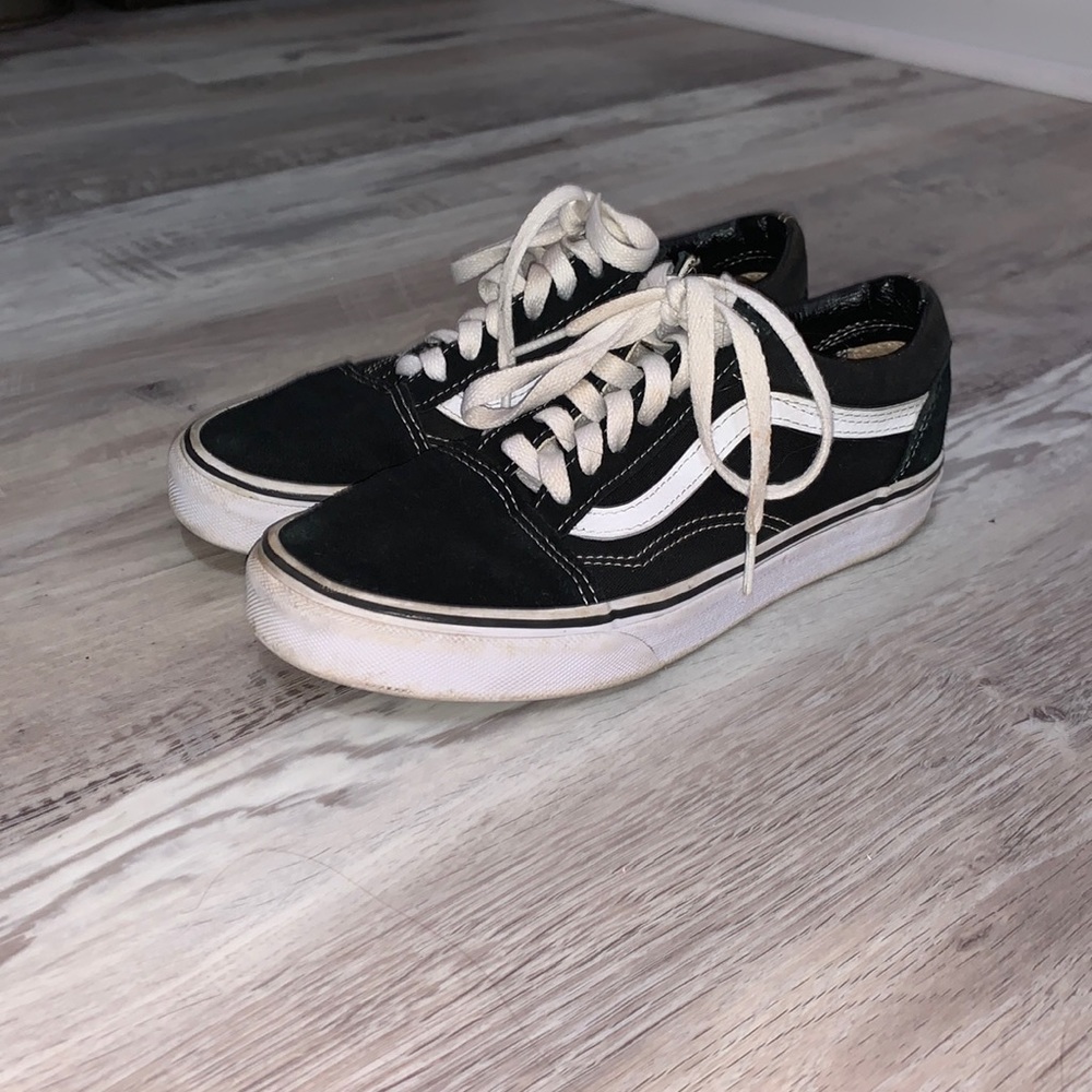Black old Skool vans